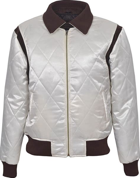 Smart Range Men's Drive Gold Scorpion Satin Fitted Film Movie Jacket